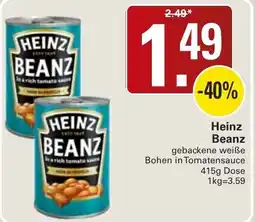 WEZ Heinz Beanz Angebot