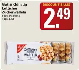 WEZ Lütticher Zucker Waffeln Angebot
