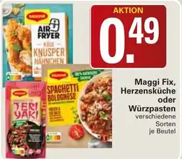 WEZ Maggi Fix, Herzensküche oder Würzpasta Angebot