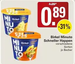 WEZ Birkel Minuto Schneller Happen Angebot