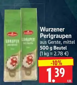 Edeka Herkules Wurzener Perlgraupen Angebot