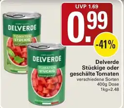 WEZ Delverde Tomaten Stückig Angebot