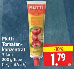 Edeka Herkules Mutti Tomatenkonzentrat Angebot