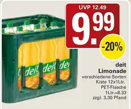 WEZ deit Limonade Angebot
