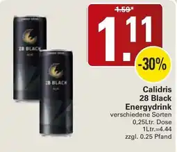 WEZ Calidris 28 Black Energydrink Angebot