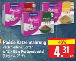 Edeka Herkules Poésie Katzennahrung Angebot