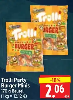 Edeka Herkules Trolli Party Burger Minis Angebot