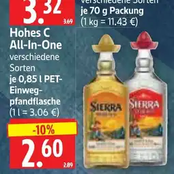 Edeka Herkules Hohes C All-In-One Angebot