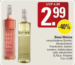 WEZ Bree Weine Angebot