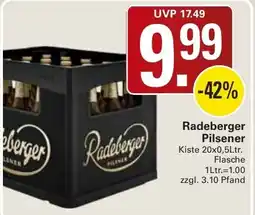 WEZ Radeberger Pilsener Angebot