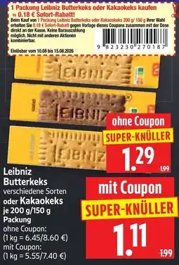 Edeka Herkules Leibniz Butterkeks Angebot
