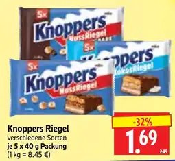 Edeka Herkules Knoppers Riegel Angebot