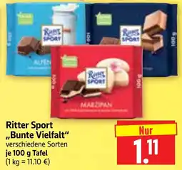 Edeka Herkules Ritter Sport „Bunte Vielfalt“ Angebot