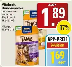WEZ Vitakraft Hundesnacks Angebot