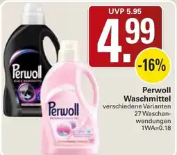 WEZ Perwoll Waschmittel Angebot