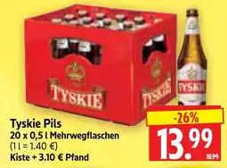Edeka Herkules Tyskie Pils Angebot