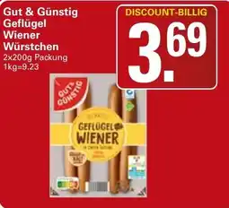 WEZ Geflügel Wiener Würstchen Angebot