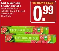 WEZ Gut & Günstig Frischhaltefolie Angebot