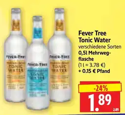 Edeka Herkules Fever Tree Tonic Water Angebot