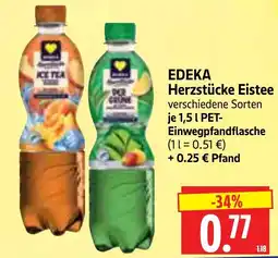 Edeka Herkules EDEKA Herzstücke Eistee Angebot