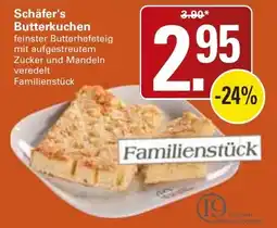 WEZ Schäfer's Butterkuchen Angebot