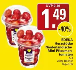 WEZ EDEKA Herzstücke Niederländische Mini Pflaumentomaten Angebot