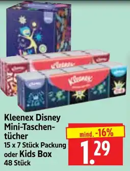 Edeka Herkules Kleenex Disney Mini-Taschentücher Angebot
