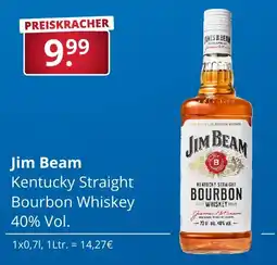 Sagasser Jim Beam Kentucky Straight Bourbon Whiskey Angebot