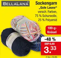 Zimmermann BellaLana Sockengarn Angebot