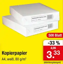 Zimmermann Kopierpapier Angebot