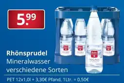 Sagasser Rhönsprudel Mineralwasser Angebot