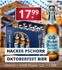 Sagasser HACKER PSCHORR OKTOBERFEST BIER Angebot