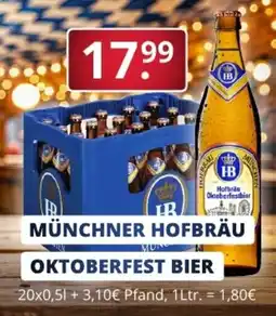 Sagasser MÜNCHNER HOFBRÄU OKTOBERFEST BIER Angebot