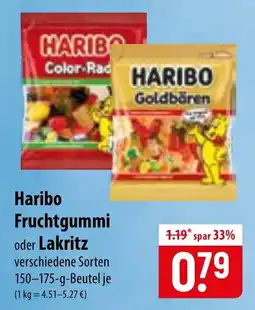 Famila Nord Ost Haribo Fruchtgummi oder Lakritz Angebot