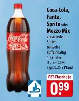 Famila Nord Ost Coca-Cola, Fanta, Sprite oder Mezzo Mix Angebot