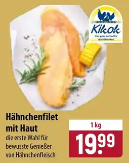 Famila Nord Ost Kikok Hähnchenfilet mit Haut Angebot