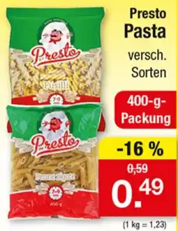 Zimmermann Presto Pasta Angebot