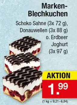 Zimmermann Marken-Blechkuchen Angebot