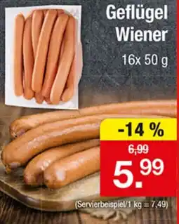 Zimmermann Geflügel Wiener Angebot