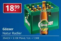 Sagasser Gösser Natur Radler Angebot