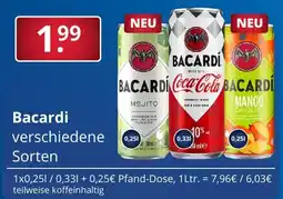 Sagasser Bacardi verschiedene Sorten Angebot