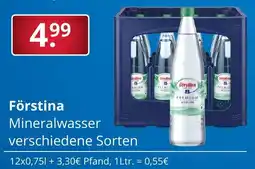 Sagasser Förstina Mineralwasser Angebot