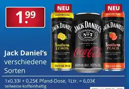 Sagasser Jack Daniel's verschiedene Sorten Angebot