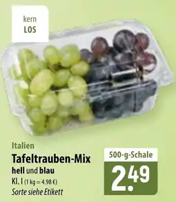 Famila Nord Ost Tafeltrauben-Mix hell und blau Angebot