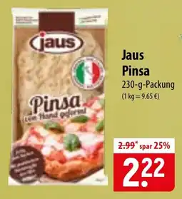 Famila Nord Ost Jaus Pinsa Angebot