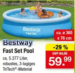 Zimmermann Bestway Fast Set Pool Angebot