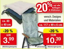 Zimmermann Auflagen & Sitzkissen Angebot