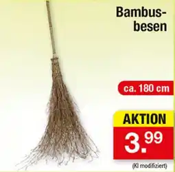 Zimmermann Bambus-besen Angebot