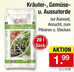 Zimmermann giRO Kräuter-, Gemüse- & Aussaaterde Angebot