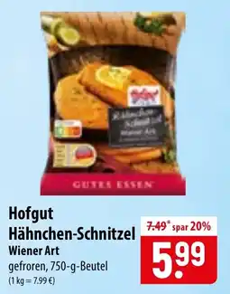 Famila Nord Ost Hofgut Hähnchen-Schnitzel Wiener Art Angebot